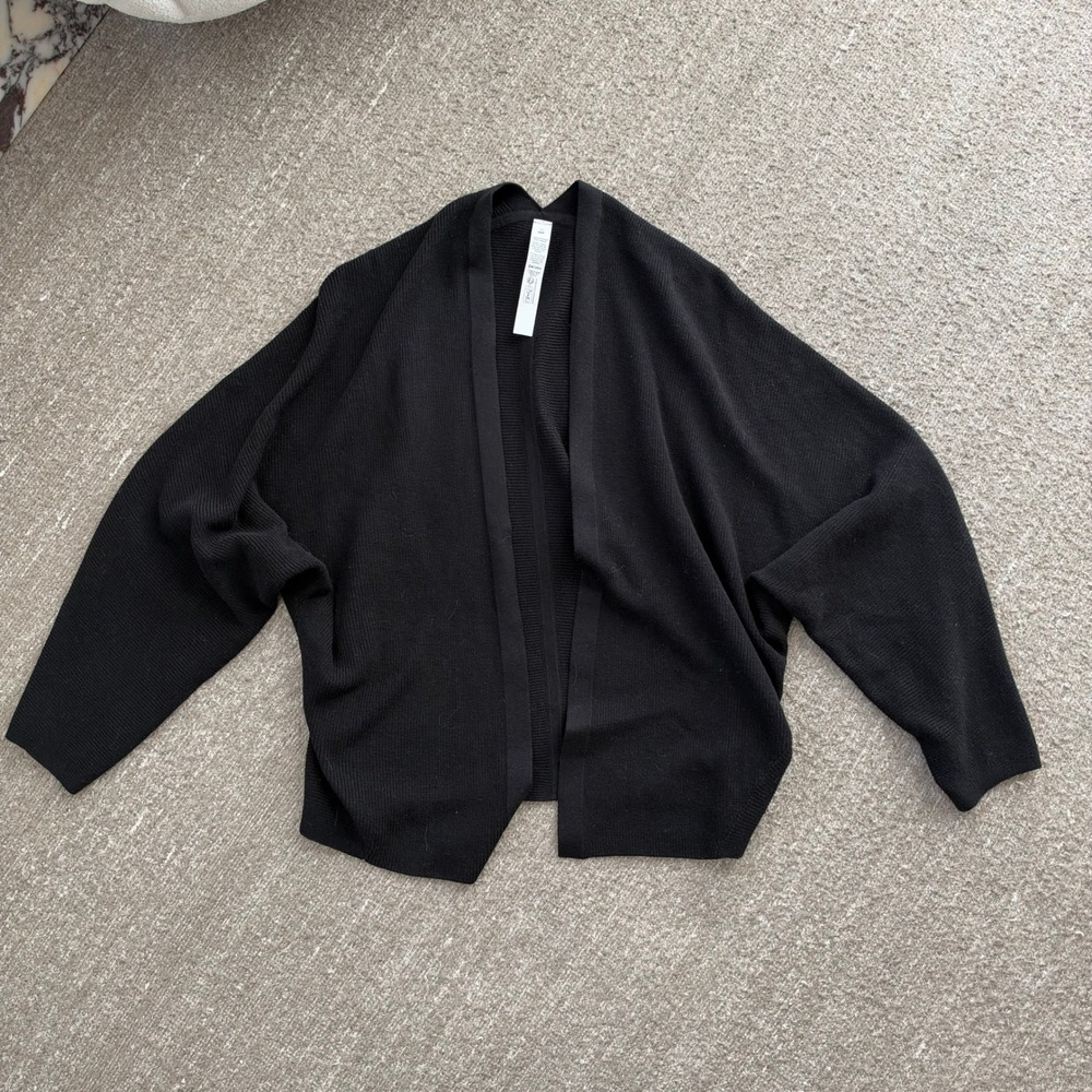 Lululemon Cotton-Blend Wrap Cardigan